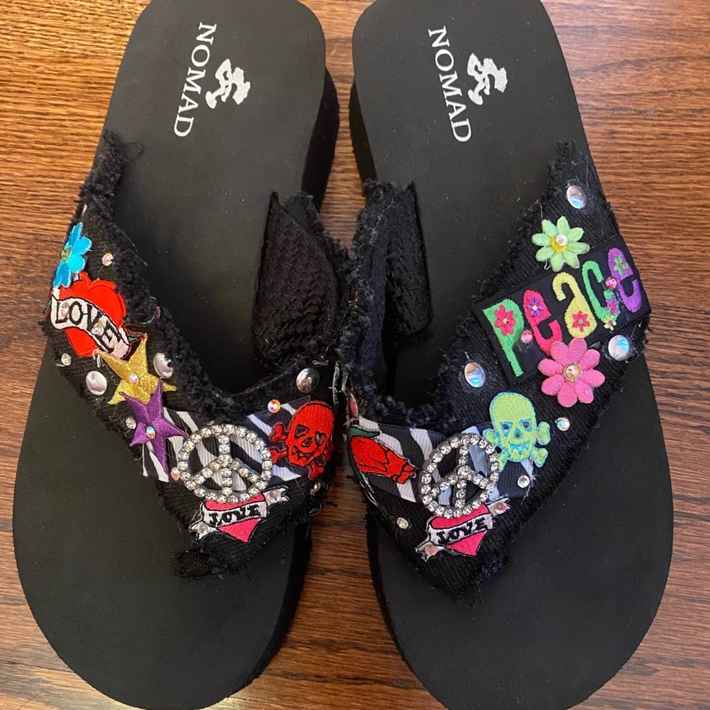 BRAND NEW NOMAD CUSTOM DESIGN SANDALS!
